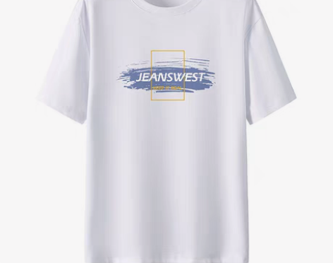 包邮真维斯2021夏季新款男纯棉短袖t恤印...