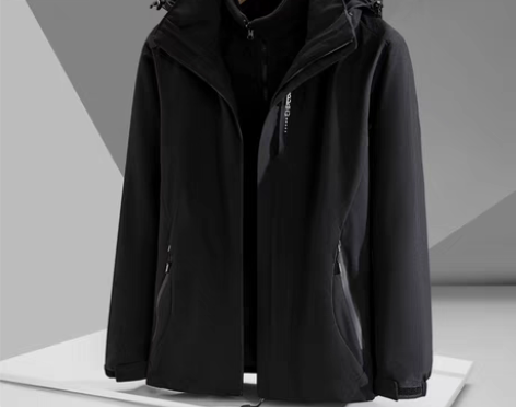 转卖【暖心价】啄木鸟冲锋衣男加绒加厚户外登...