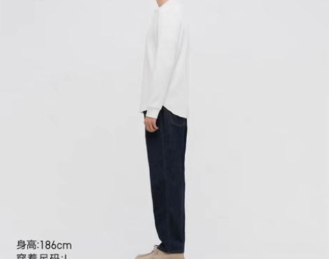 转卖优衣库 男装/女装/情侣装 华夫格亨利...