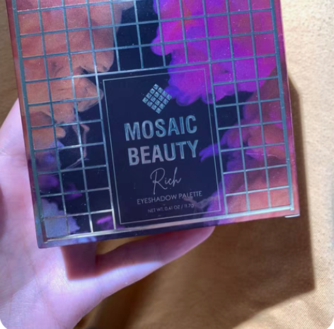 包邮Mosaic Beauty夏天黄紫绿色...
