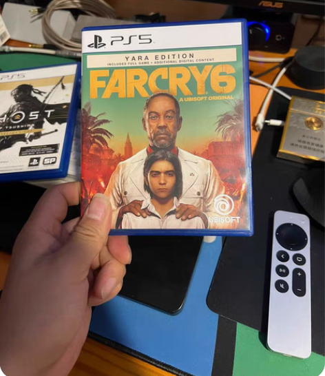 包邮ps4孤岛惊魂5光盘，中文，盘无痕，通...