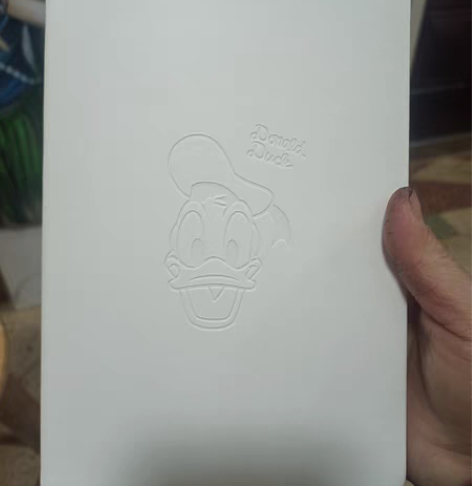 广博A5  迪士尼款（有标）皮面本  纯白...