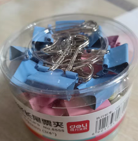 得力燕尾夹19mm   25mm  41m...