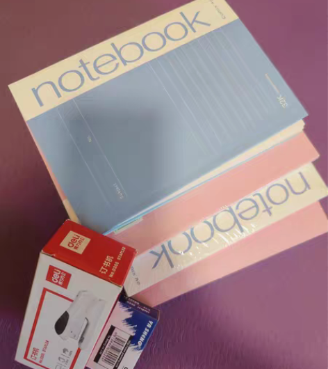 包邮得力文具【全新低价】 软抄本文具笔记本...