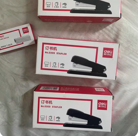 全新 得力 订书机0309(可钉25页)5...