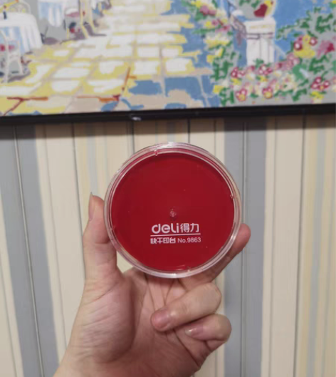 得力快干印台 后来我这些印台越来越多，没买...