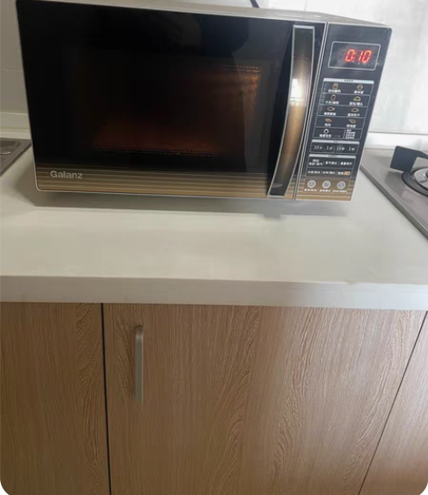 格兰仕美的微波炉二手微波炉，带玻璃转盘加热...