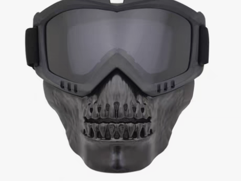 转卖新款骷髅面罩风镜户外运动面具眼镜摩托车...