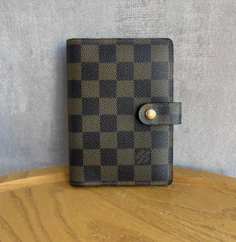 LV 棕色 棋盘格 笔记本 手帐 中古 v...