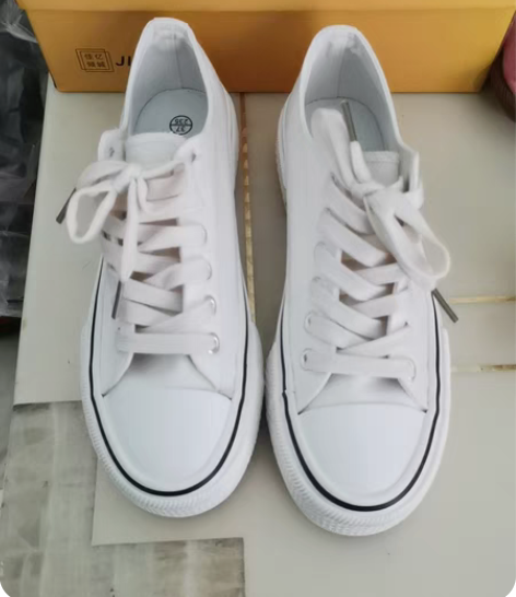 全新，厚底帆布鞋 感兴趣的话点“我想要”和...