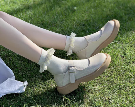 转卖ins2021夏季新款玛丽珍鞋日系jk...