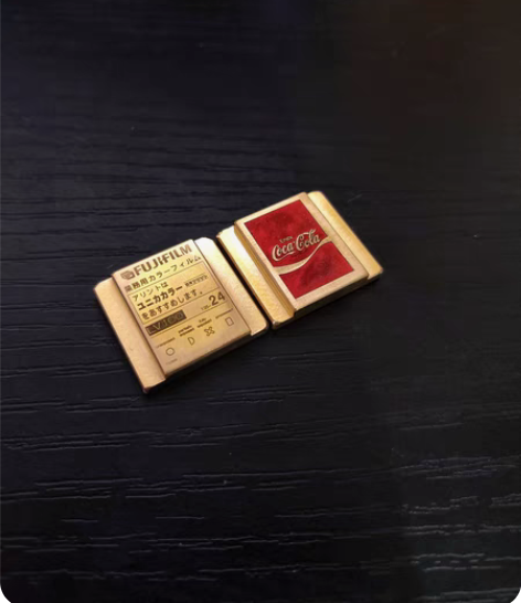 包邮复古金属相机热靴盖，富士相机热靴盖，胶...