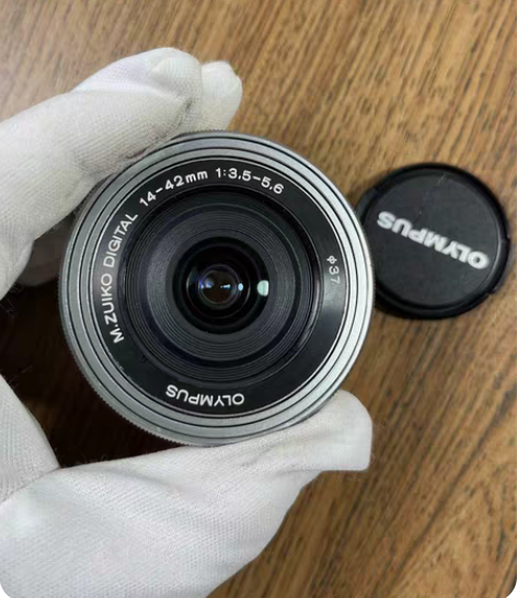 包邮95新奥林巴斯14-42ez 电动变焦...