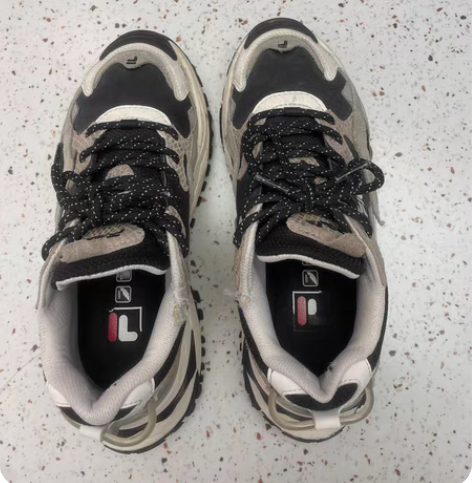 斐乐潮牌FILA FUSION硬糖鞋明星同...