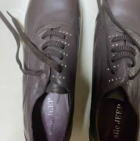 骆驼客栈真皮女浅口鞋 棕灰色，真皮，39码...