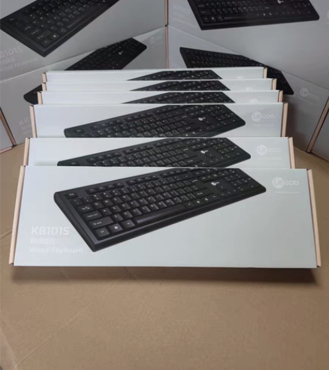 全新联想来酷KB101S单键盘USB有线电...
