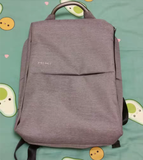 包邮米熙mixi双肩包电脑包15.6英寸全...