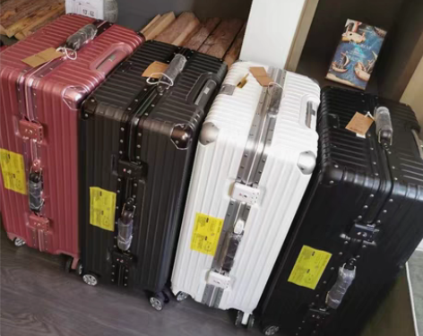 包邮全新升级 老罗推荐铝框万向轮拉杆箱行李...