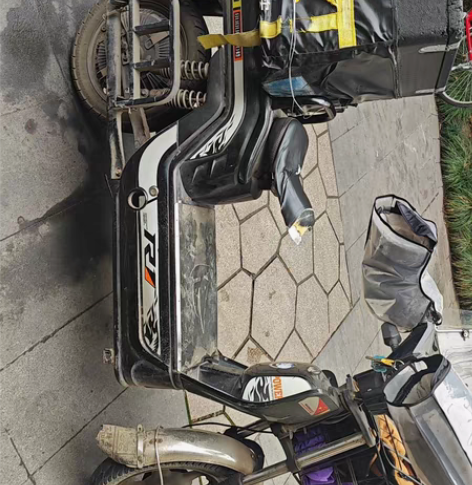 承重王电动车，可以用来跑外卖，拉货，后轮碟...