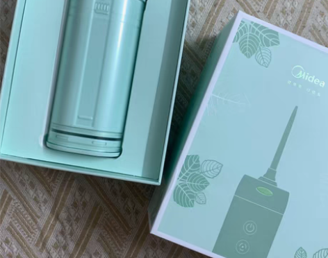 转卖美的伸缩款冲牙器,买了几个月,只用了两...