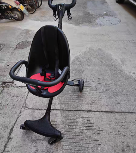 宝宝好遛娃神器V5b 所见即所得，防晒蓬拆...