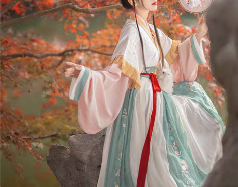 转卖【狂欢价】醉雨朵兔莲语汉服女夏季正品原...