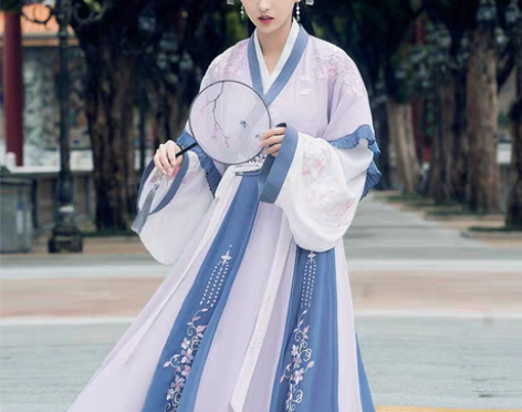 转卖筱辰【花梦瑶】汉服女夏季齐腰六米摆大袖...