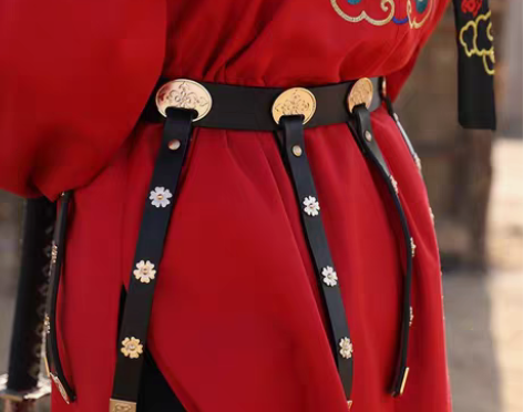 转卖如梦霓裳汉服男女配饰蹀躞圆领袍飞鱼服配...