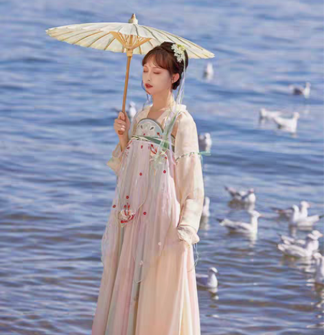 包邮【大全套】七月夕 林女 对襟短衫汉元素...