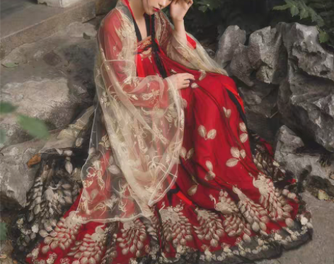 转卖正品原创汉服女仙楚姬【化羽】齐胸襦裙6...