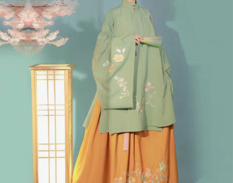 转卖仙楚姬原创汉服女【执念】袄裙刺绣立领褶...