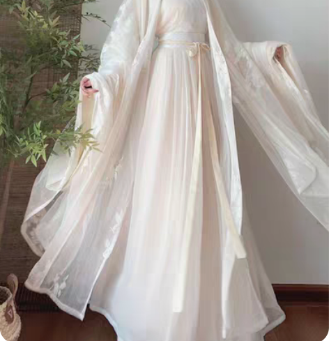 仙楚姬原创汉服【伊人醉】魏晋风交领广袖齐腰...