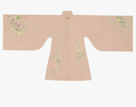 转卖劲合明制汉服松蝶之恋原创正品立领齐腰褶...