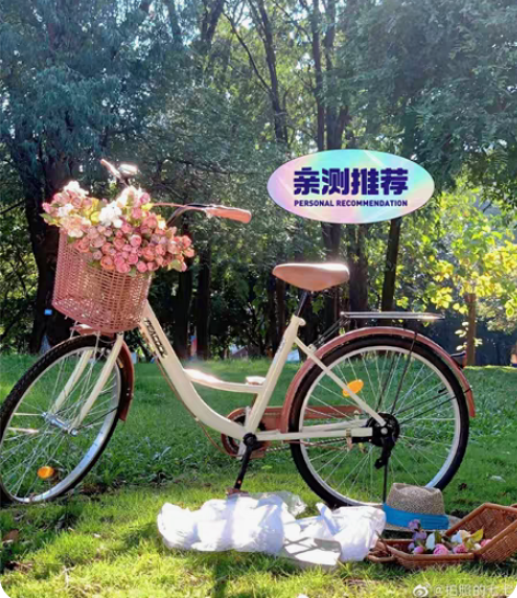 包邮急售处理凤凰永久网红同款全新自行车复古...