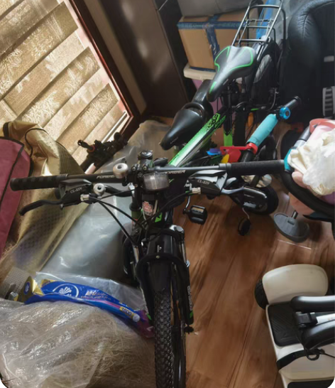 永久自行车，21速，24寸，买大了孩子学不...