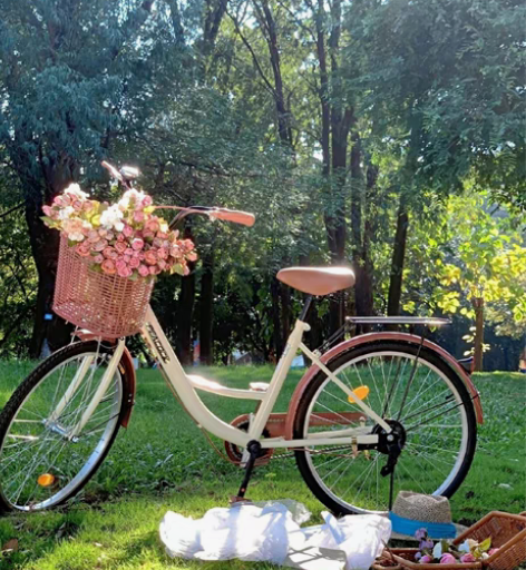 包邮成人自行车26寸24寸女式成人轻便通勤...