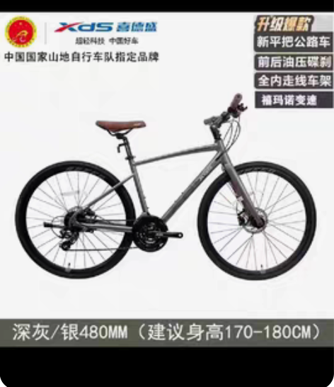 包邮XDS喜德盛极速380平把公路车24速...