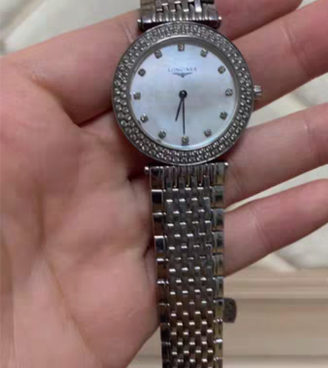 包邮浪琴嘉岚博雅手表 浪琴贝母盘手表 贝母...