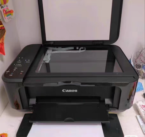 佳能3140打印机家用小型复印一体机彩色照...