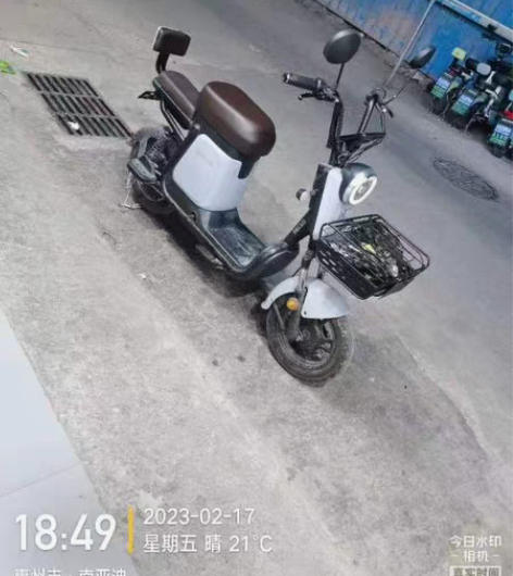 哈啰电动自行车，才购买几个月，偶尔使用，证...