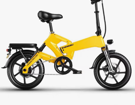 转卖正步新款国标折叠电动自行车助力小型代步...