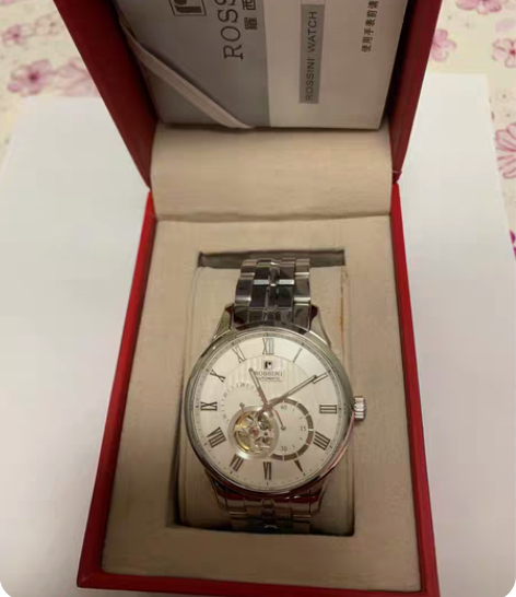 罗西尼机械手表 7485 30M防水 手表...