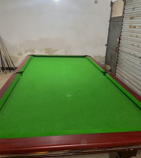 标准尺寸台球桌美式黑八桌球俱乐部九球房商用...