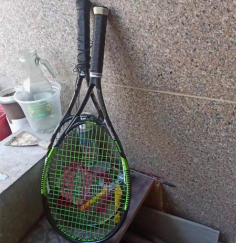 Head网球拍 全新全新 如图带训练底座 ...