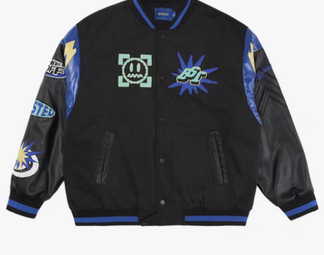 转卖八成新BEASTER小恶魔鬼脸刺绣帅气...