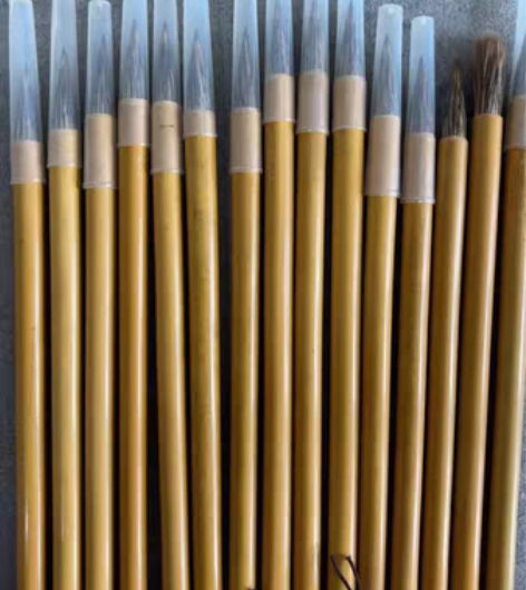 包邮老石獾毛笔 出锋：3.4cm 直径1....