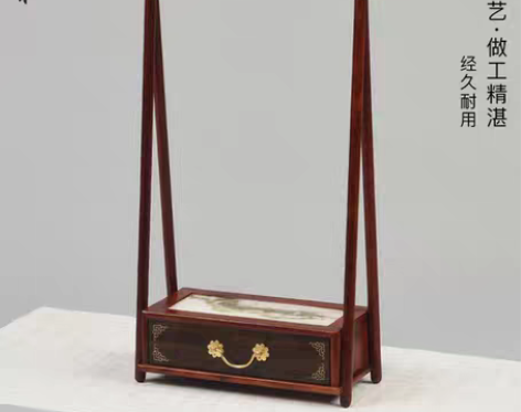 毛笔架 毛笔架笔挂文房红木笔架新中式红木实...