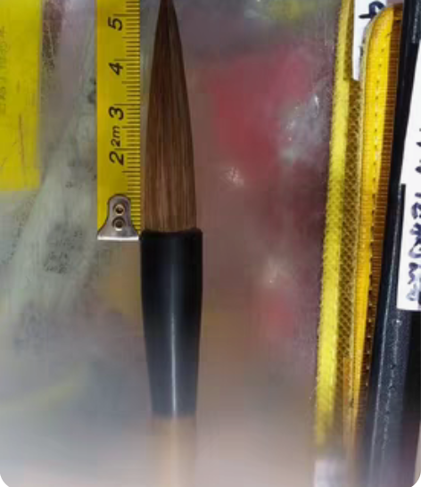 老库存全新雪松轩大楷毛笔,雪松轩湖笔庄出品...