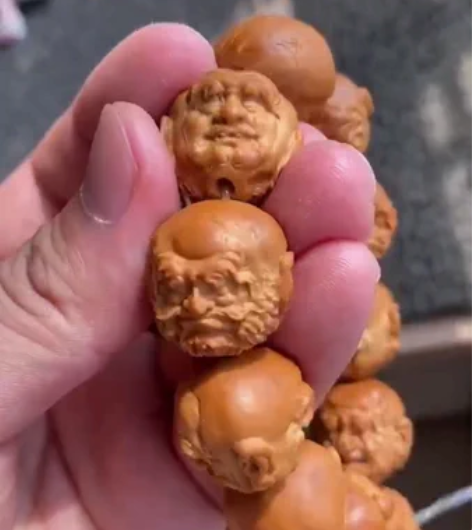 包邮橄榄核了然师傅2.1油写实十八罗汉橄榄...