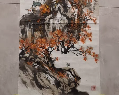 包邮著名画家江建国精品（100—50） 感...